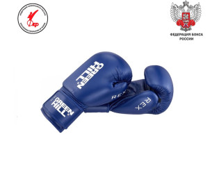 Перчатки боксёрские Green Hill REX, BGR-2272, 8 oz, синие